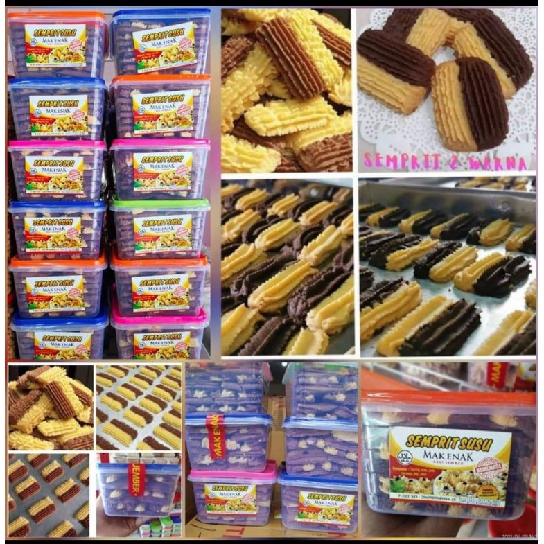 

KUE SEMPRIT 2 WARNA MAK ENAK ASLI JEMBER 600 GR / KUE ENAK / KUE LEBARAN