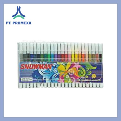 

Spidol Warna Snowman 24 Warna (PW-24A)