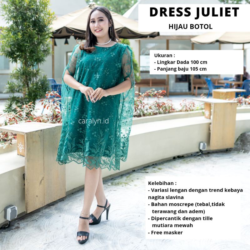 DRESS KOREA KOREAN STYLE KONDANGAN WANITA REMAJA TERBARU JULIET