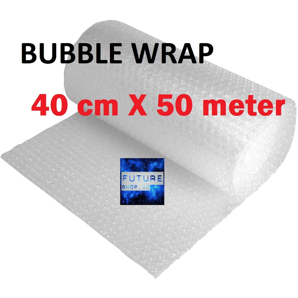 

Plastik Bubble Wrap ukuran 40 cm x 50 meter KUALITAS PACKING BIRU
