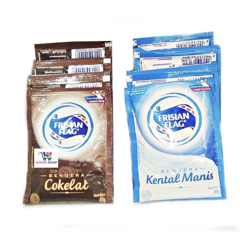 

Susu Frisian Flag Bendera (6Sachet)