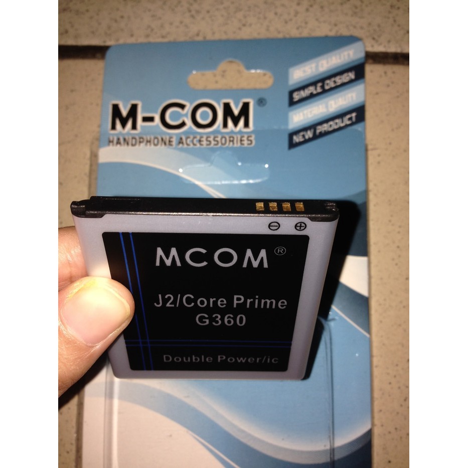 [termurah] Baterai Samsung Galaxy Core Prime G360 j200 J2 2015 5000Mah Mcom