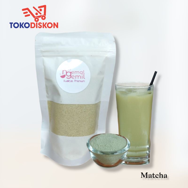 

Minuman Bubuk Rasa Matcha // Premium