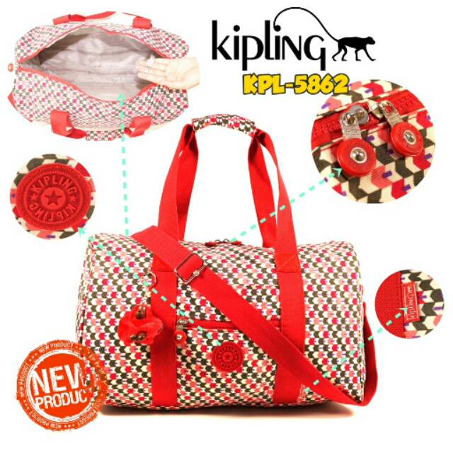 TAS SELEMPANG KIPLING - TRAVEL BAG KIPLING - BEST PRICE - KIPLING - TAS OLAHRAGA -