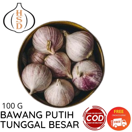 Bawang Putih Tunggal Lanang Besar 100 G