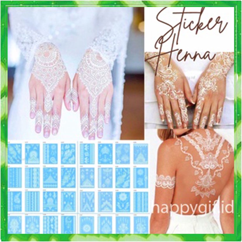 Tatto Henna Temporer Tattoo Pengantin Henna HALAL KU029