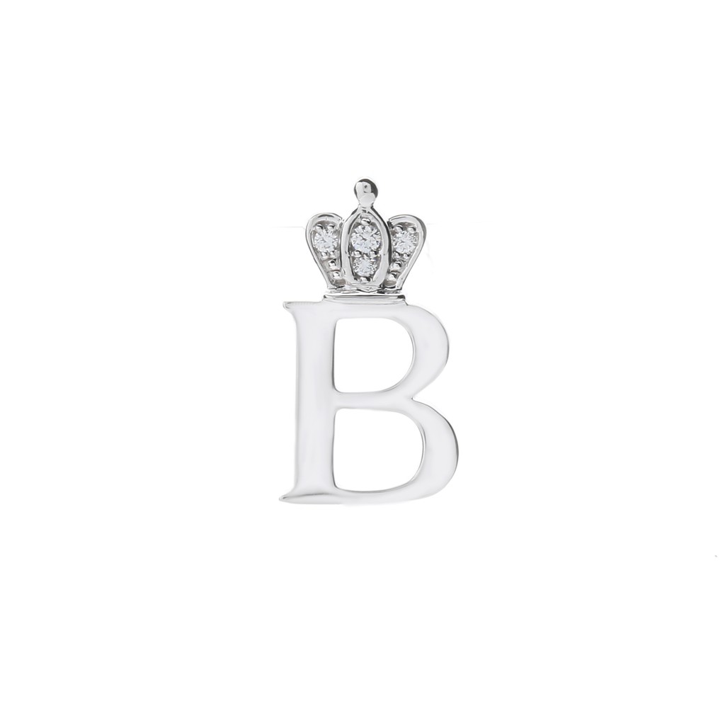 

Dominique Jewellery-Diamond Pendant Alpha Beta B King & Queen