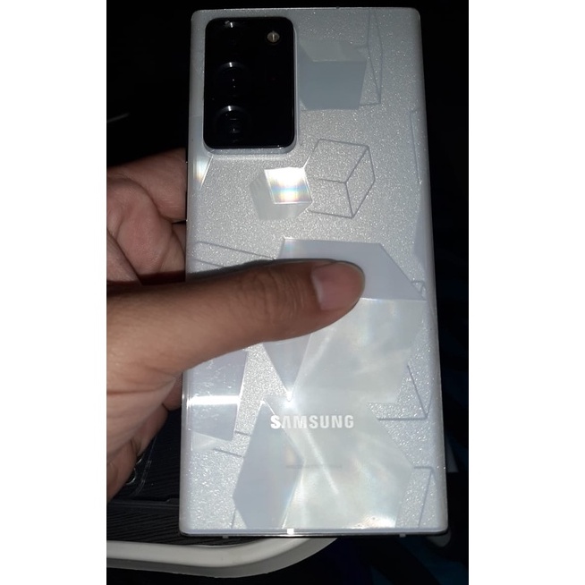 VIVO Y75 5G T1 5G T1 PRO 5G V21 4G V21 5G X50 X50 PRO X60 ANTI GORES BELAKANG SKIN MOTIF GLITTER CUBE, GARSKIN ANTI JAMUR