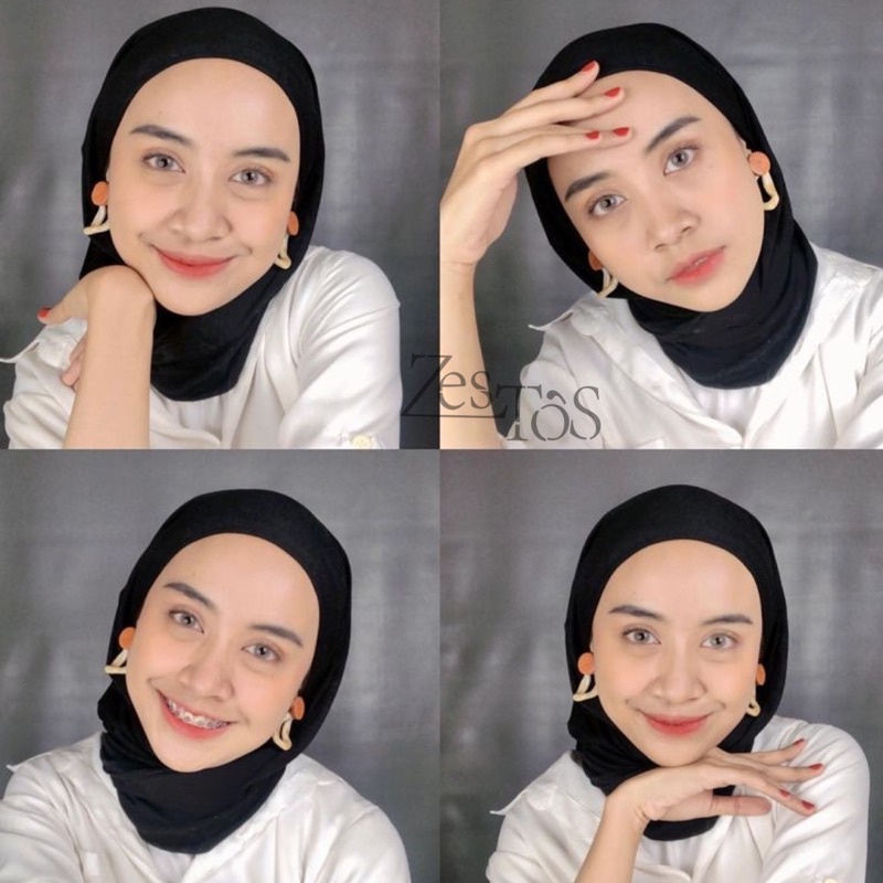 PASHMINA KAOS INSTANT (PLUS INNER BANDANA)