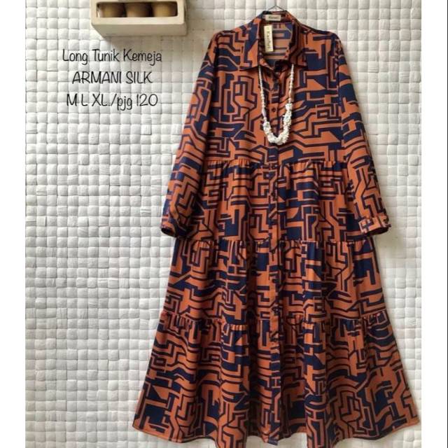 Tunik armani silk by kamari (booked)