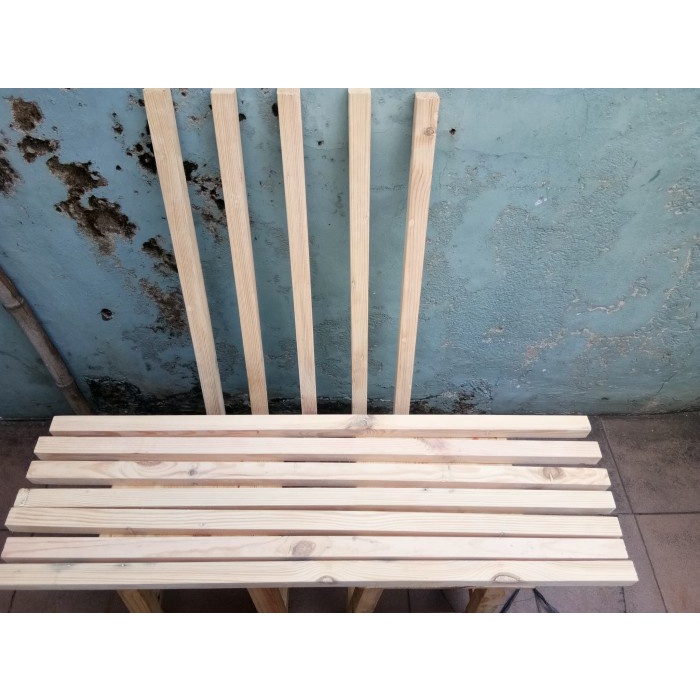 TERLARIS  KAYU BALOK ATAU KASO 100X3X3