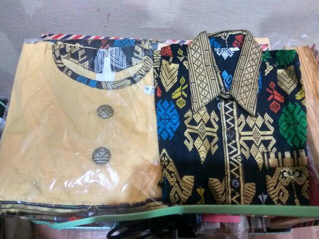 Qnunbatik Dress/terusan Batik Anak Perempuan Santika Prodo