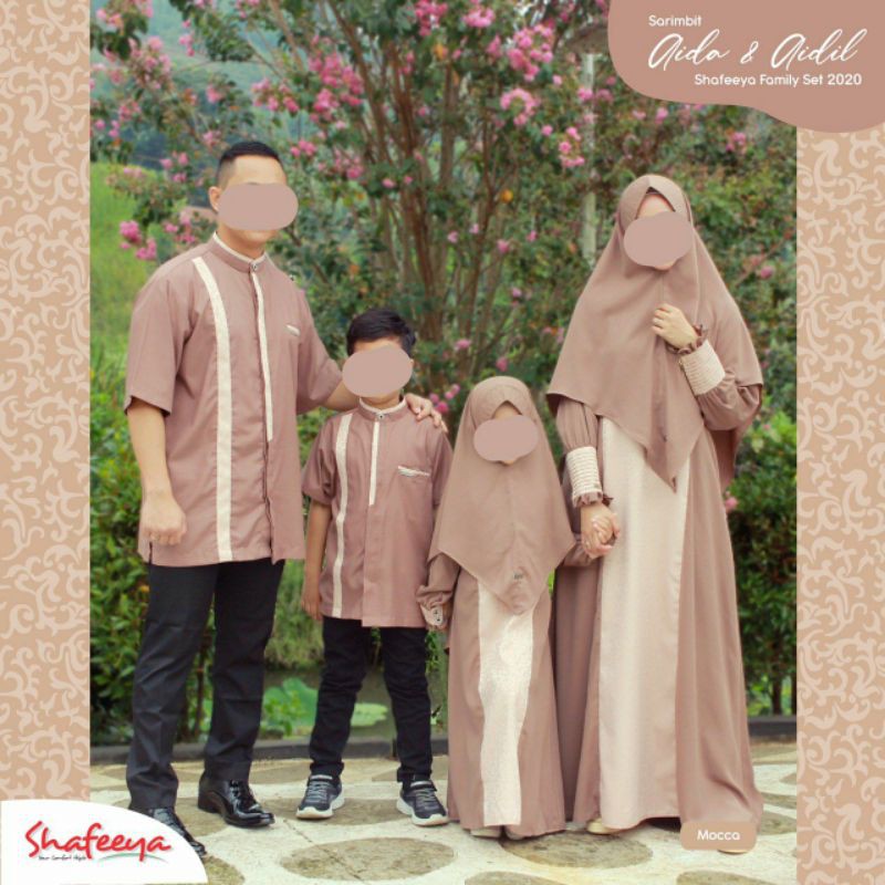 SARIMBIT  AIDA DAN AIDIL DRESS DAN KOKO BY SHAFEEYA