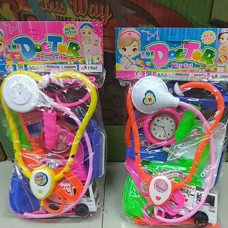KINDTOYS97_MAINAN DOKTER SET KANTONG LENGKAP GA11001
