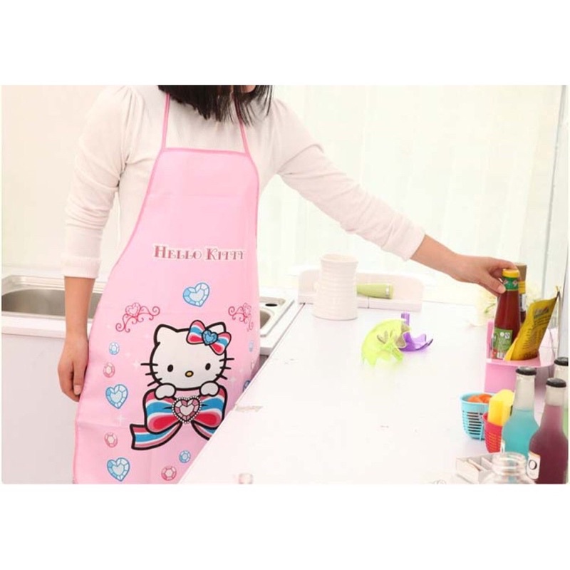 Celemek Karakter/ Apron Dewasa/Celemek Anti Air/ Apron Masak