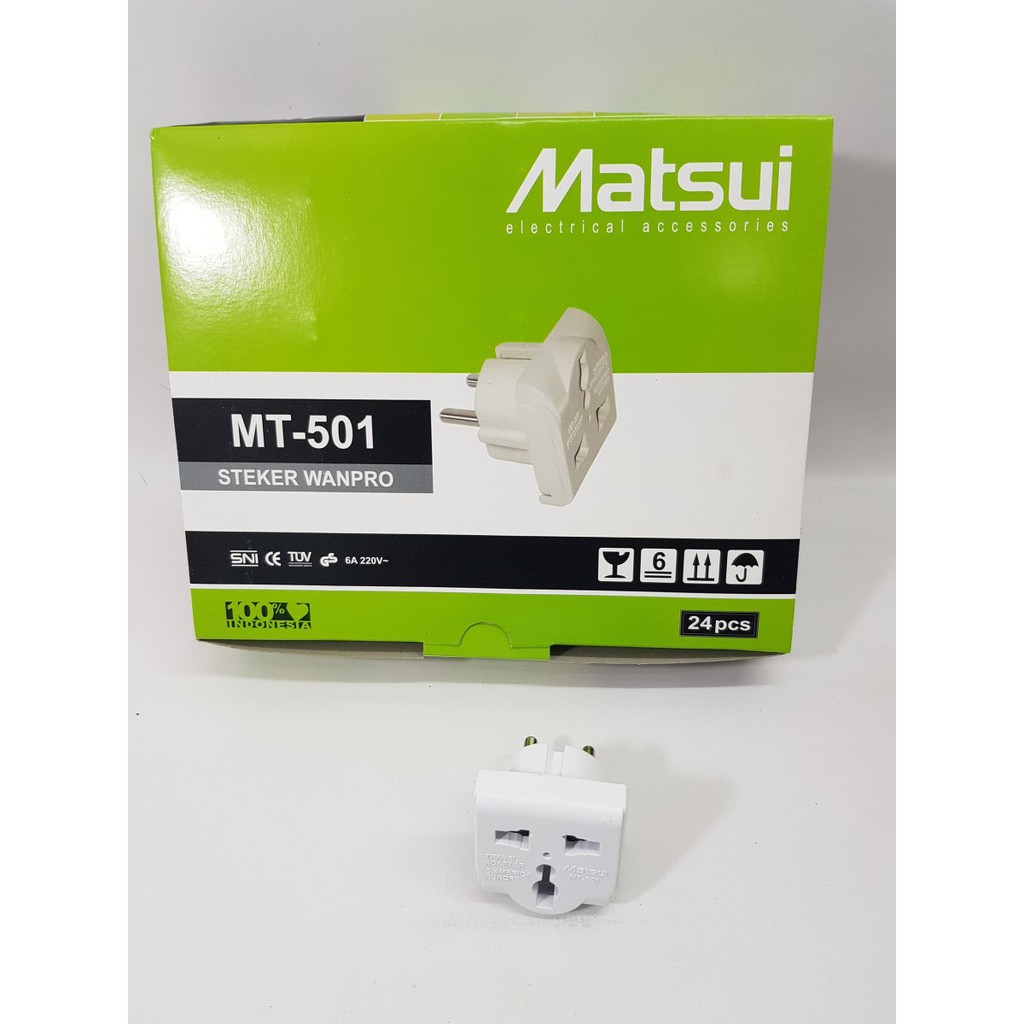 MT501 Steker Universal MATSUI Adaptor Matsui Over Steker Matsui MT501