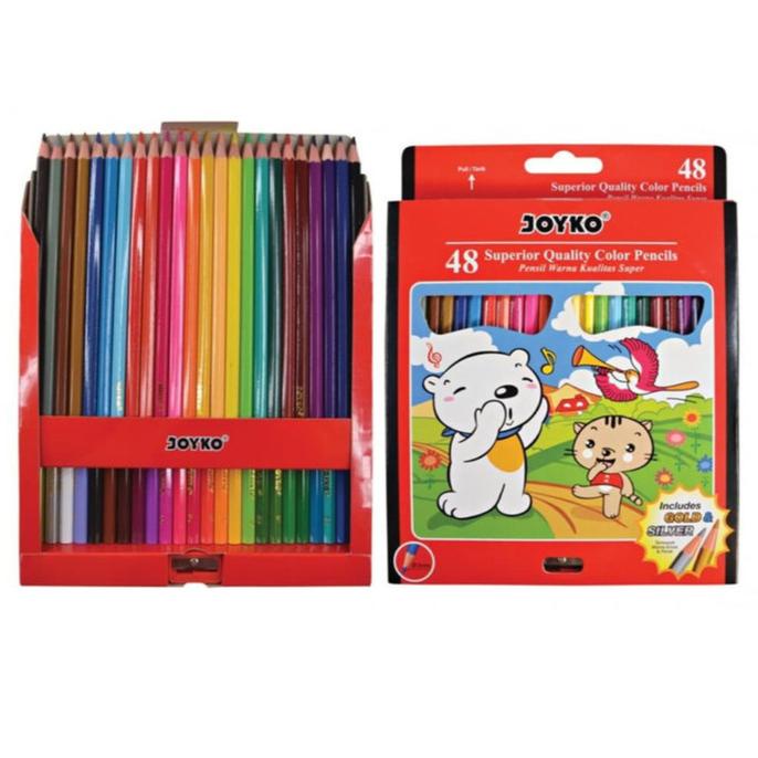 

Pensil Warna Joyko Cp-48Pb Panjang / 48 Warna