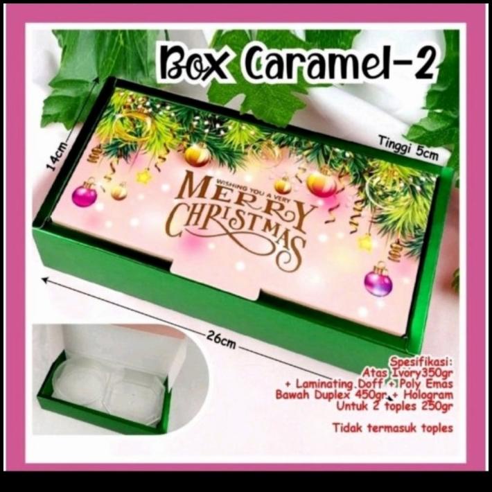 

Box Kue Natal Uk 25Cmx12Cm/Kotak Kue Natal Christmas Promo Ramadhan