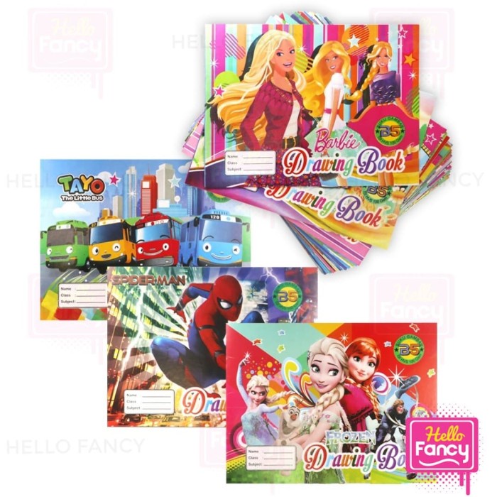 

Sketsagambar- Buku Gambar B5 Karakter Anak Murah Bgb5M - Motif Laki -Buku-Gambar-Sketsa.