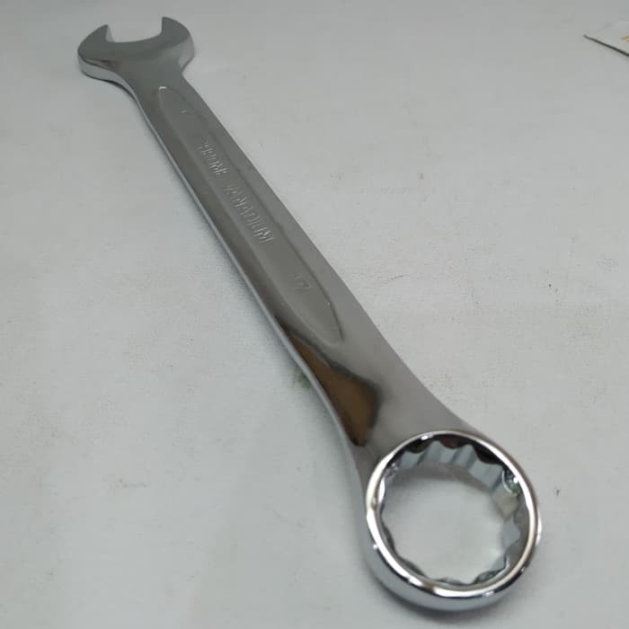 Combination Wrench Kunci Kombinasi Ring Pas 17mm CRV