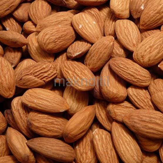 

Natural Almond Raw 1 KG Kacang Almond Mentah 1 KiloGram