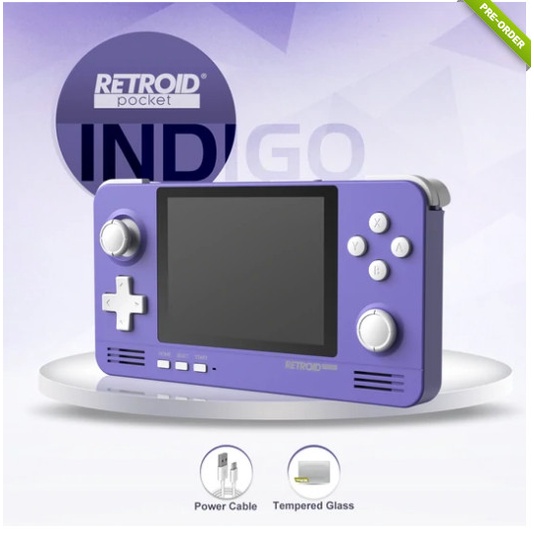 Retroid Pocket 2+ Handheld Retro Gaming Console System Retro Classic Video Game Arcade Gameboy Neo Geo SNES NES  PSP PS1 NDS Emulator Retroid Pocket 2 Plus