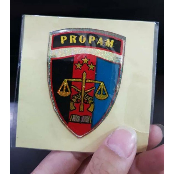 

Stiker PROPAM POLRI