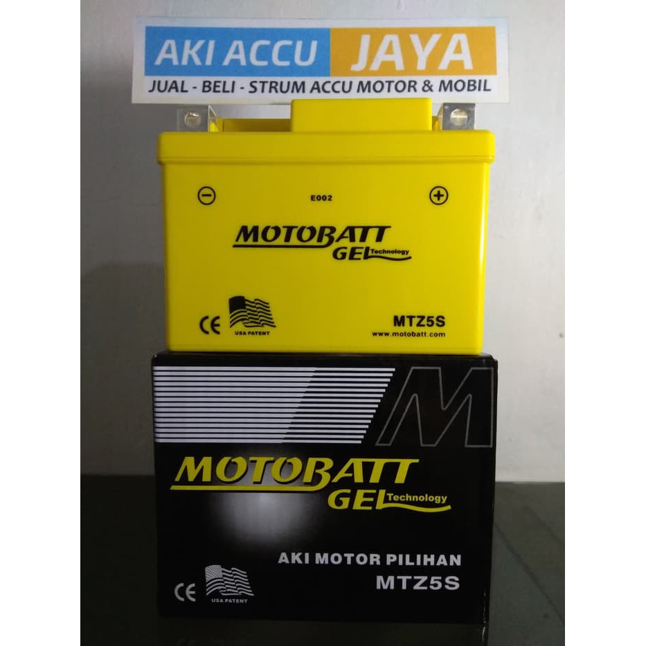 Aki Accu Motor Yamaha Xeon Mtz5S Motobatt