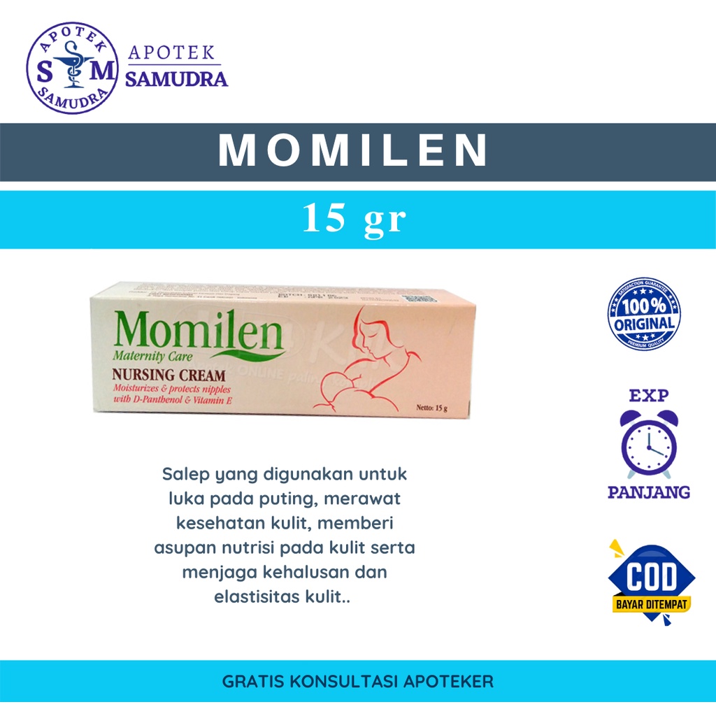 Jual MOMILEN NURSING CREAM 15gr Shopee Indonesia