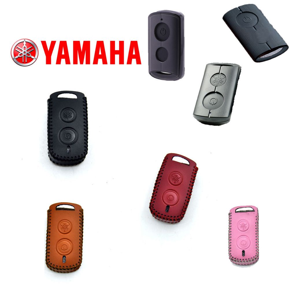 Casing Kunci Remote Mobil Yamaha Aerox S Xmax 2021 Nmax 2020 2021 Bahan Kulit Sapi Anti Jatuh