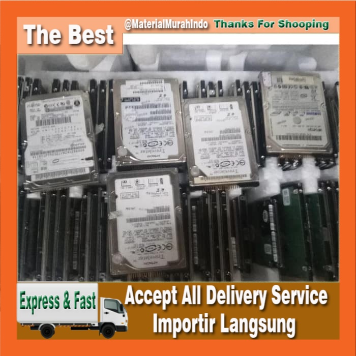 Harddisk Laptop 40Gb IDE 2 5 Hdd hardisk internal notebook 40 g