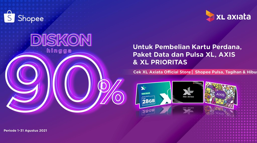 Toko Online XL Axiata Official Store | Shopee Indonesia