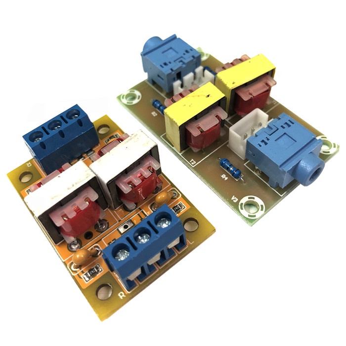 Stereo Audio Isolator Common Anti-interference Signal Noise (037)