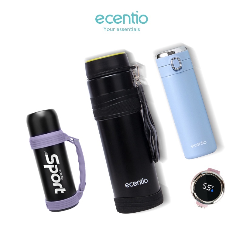 Termos botol Mini Air Panas Tumbler Tahan Panas Kecil Otomatis Q8N1 Tempat Minum Tahan Lama Polos Tr