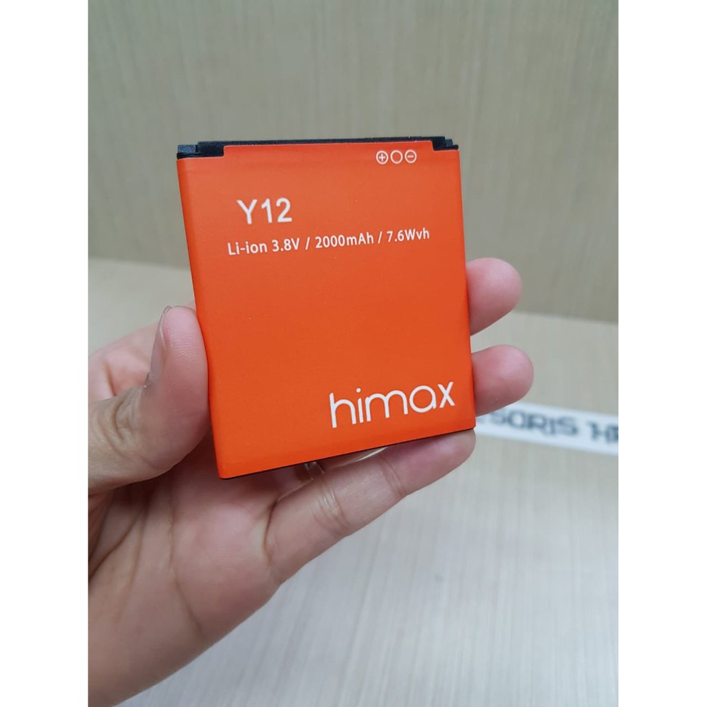 Baterai Himax Y12 Batre Himax M2 Y12 Battery ORIGINAL 2 IC 2000mAh