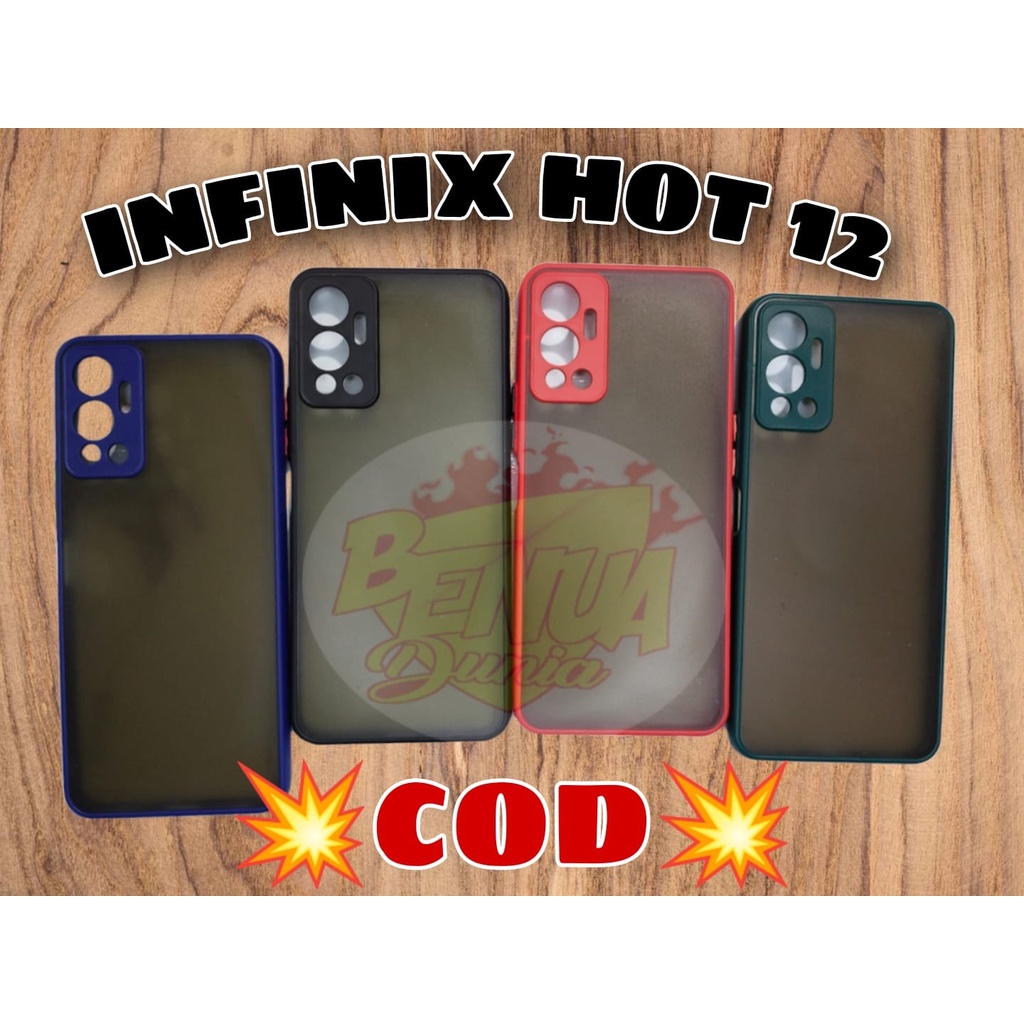 CASE INFINIX HOT 12 HOT 12I // SOFTCASE MY CHOICE PLUS RING KAMERA INFINIX HOT 12 HOT 12I - BD