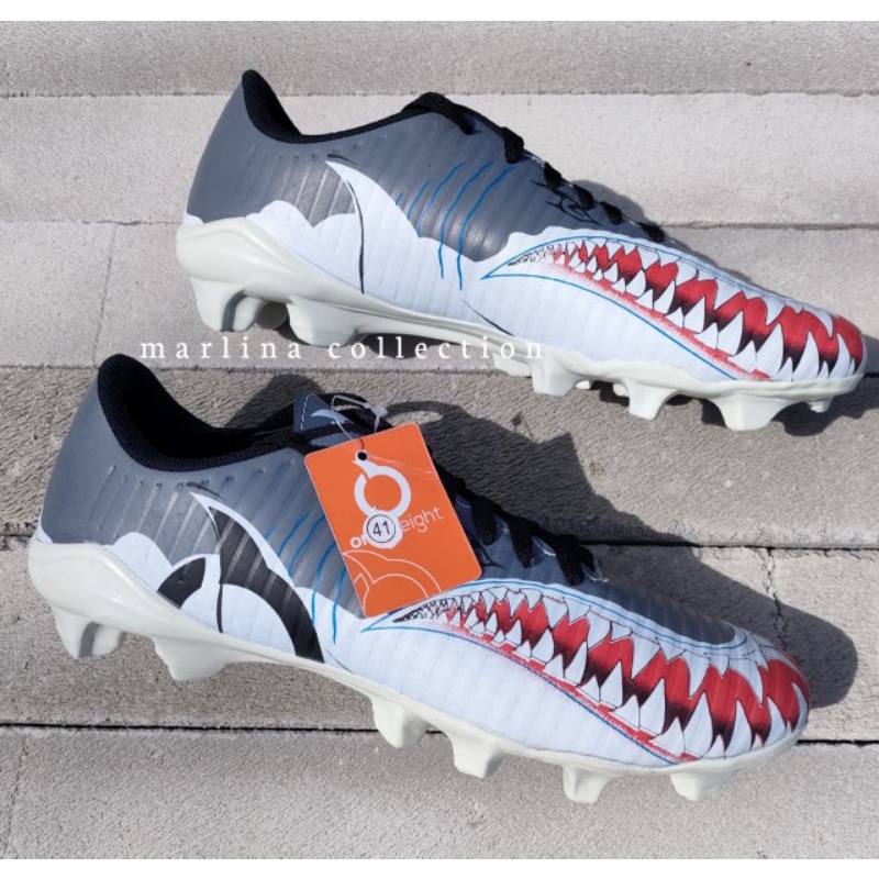 Sepatu Bola Ortus Catalys Terbaru/Sepatu Bola Motif Hiu Terbaru