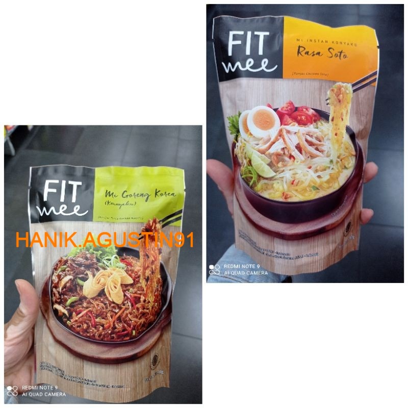 

Fitmee Mie Shirataki Shiratake Sirataki Konnyaku Instan Halal