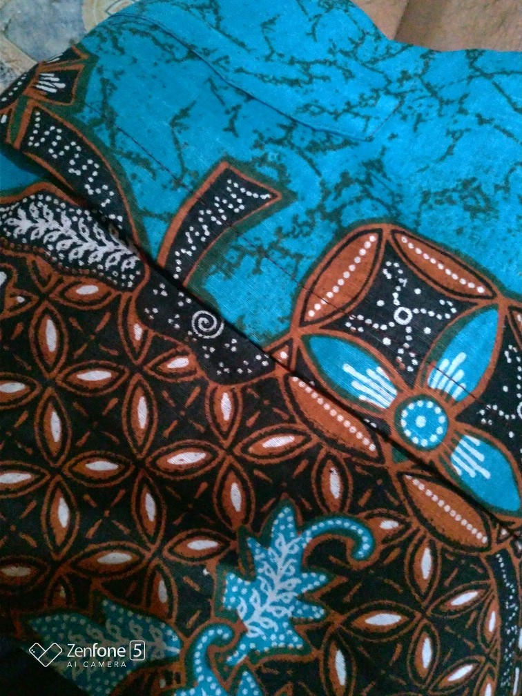 Pandawa Kemeja Batik Pria M L Xl Xxl Lengan Pendek