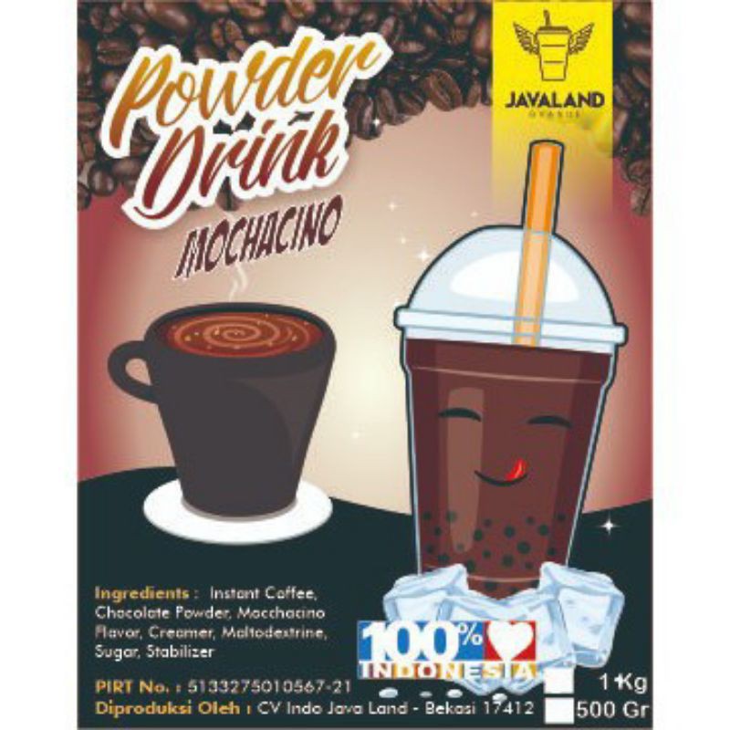 

Bubuk Minuman Rasa Moccacino 1kg