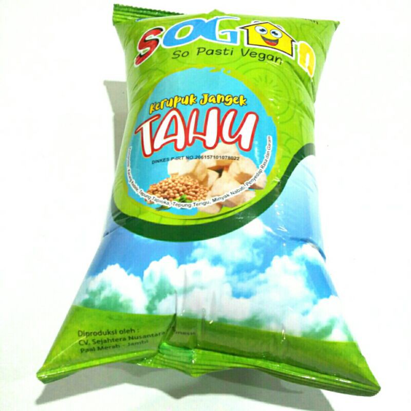 

KERUPUK JANGEK TAHU SOGAN SETARA,80g