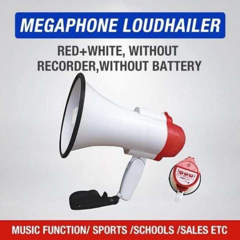 Megaphone atau Toa kecil Fleco Multifungsi HW-8R