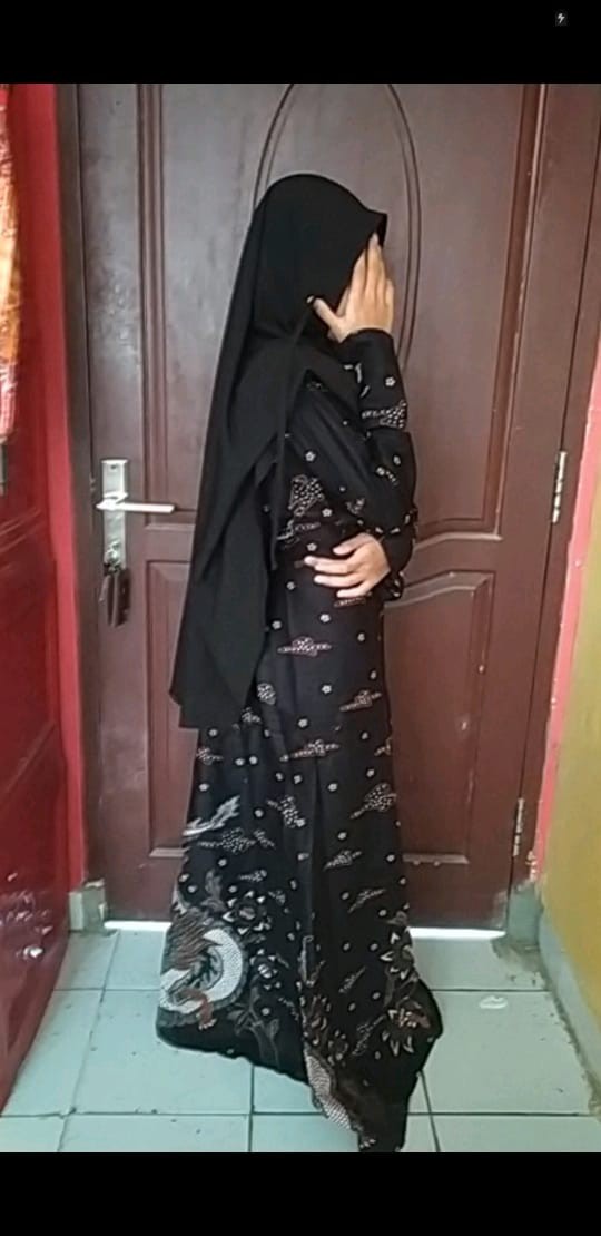 Ms Gamis Batik Sriwedari Maxi Modern Jumbo Bumil/busui Katun Sogan All Size