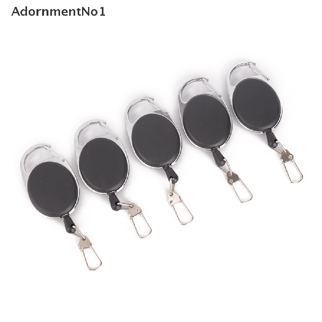 (AdornmentNo1) Gantungan Kunci Retractable Bahan Baja Untuk Outdoor