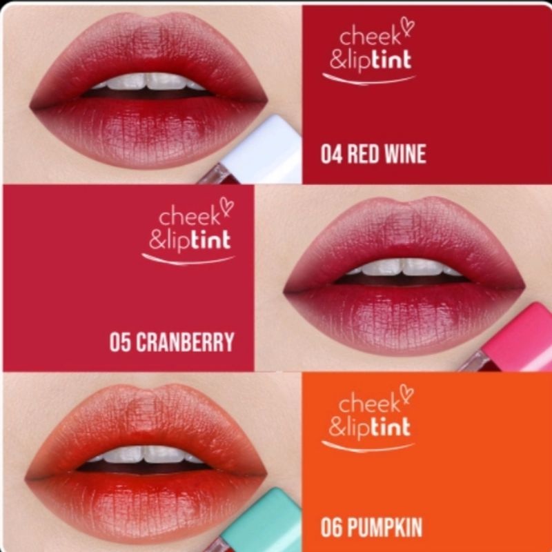 ❤ SHASYA ❤ IMPLORA (✔️BPOM)  CHEEK &amp; LIPTINT 5.5g BEST SELLER LIP TINT IMPLORA