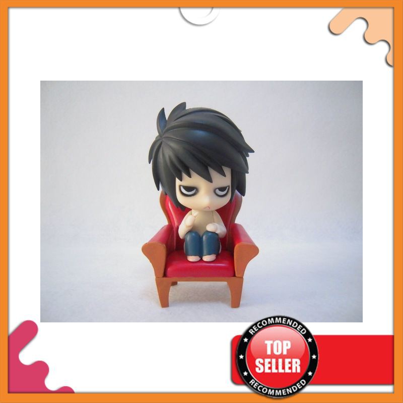 Action Figure Termurah Huong Anime Nendoroid Lucu Death Note Lawliet 10 Cm Kartun Pvc Model Mainan C