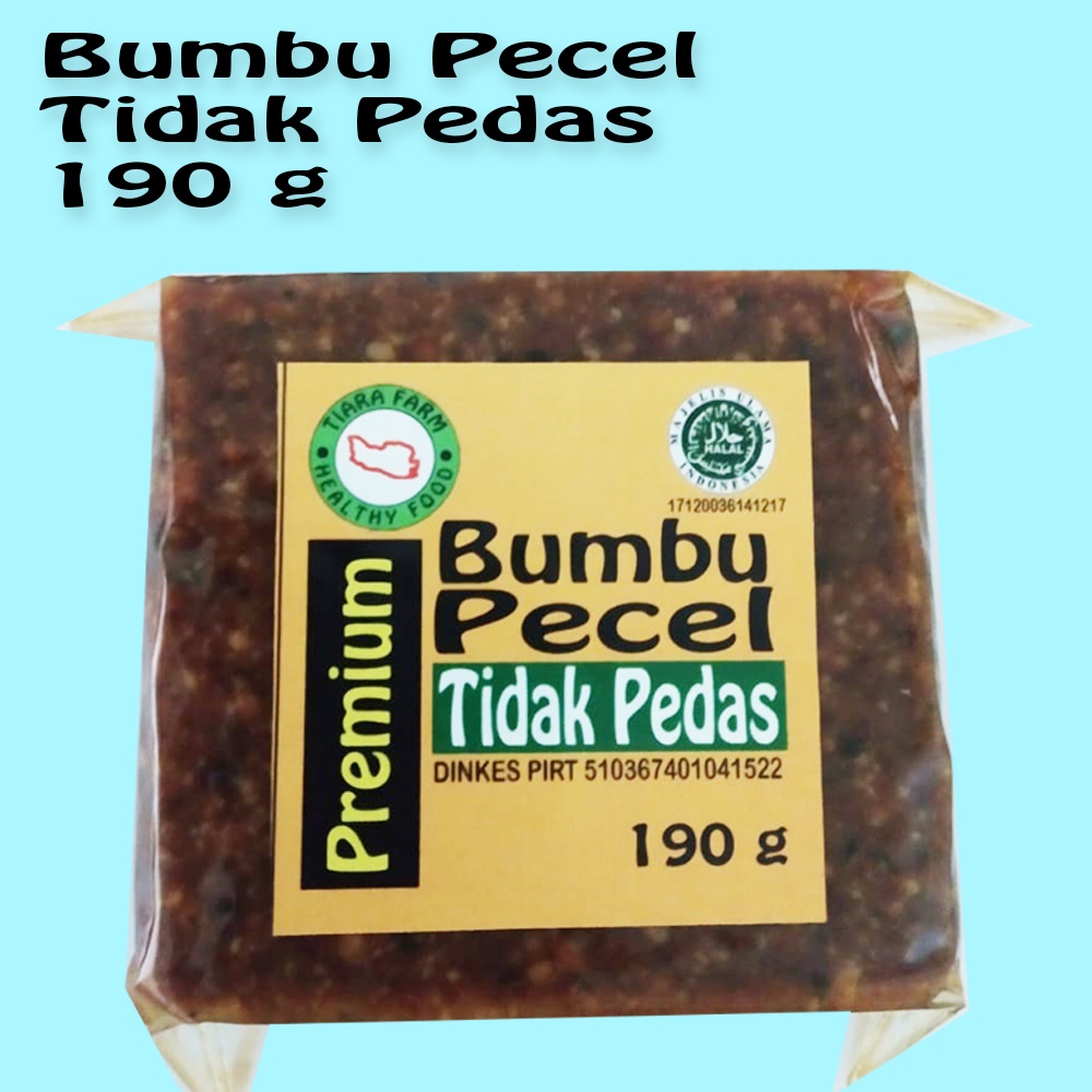 

Tiara Farm - Bumbu Pecel Tidak Pedas - 190 g