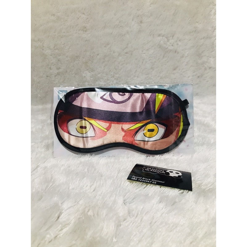 MASKER PENUTUP MATA IMPORT ANIME NARUTO SASUKE ITACHI COSPLAY