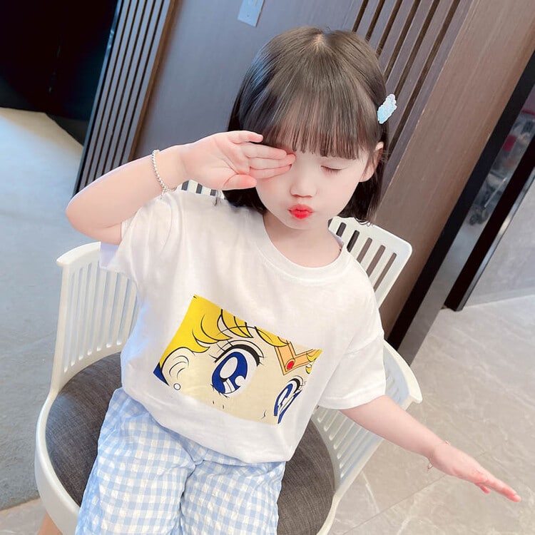 Promo !! Setelan baju anak cewek / setelan usagi sailor moon ukuran 2-4tahun / Setelan anak import / Baju anak kekinian