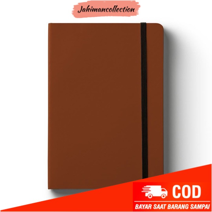 

✨ BISA COD ✨ Notebook A5 Lined Brown